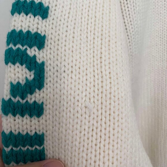 Very Rare Vintage NFL Cliff Engle Sports Football Sweater Size Medium - Picture 8 of 13